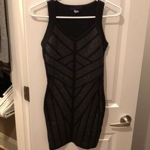 Forever 21 Sparkle bandage dress